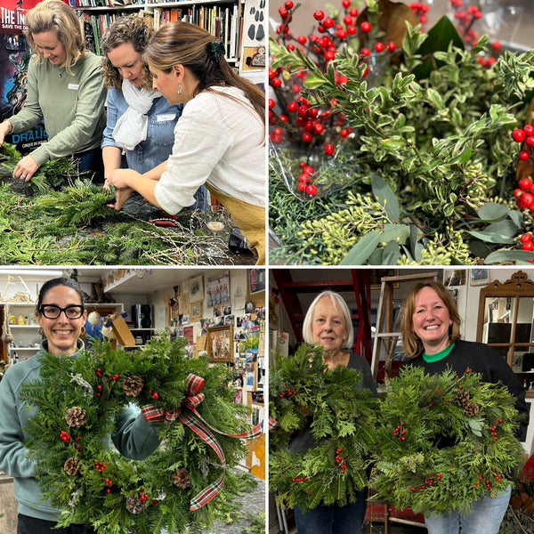 HOLIDAY WREATH WORKSHOP November 26