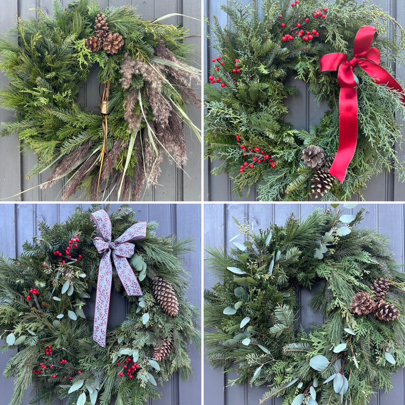 HOLIDAY WREATH WORKSHOP November 26